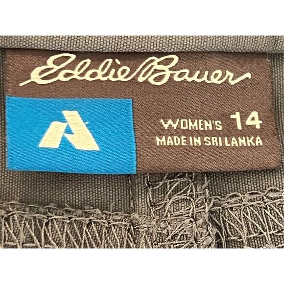 Eddie Bauer First Ascent Nylon Pants Women's 14 Cobalt Guide Pro Cargo Hiking - Picture 6 of 7